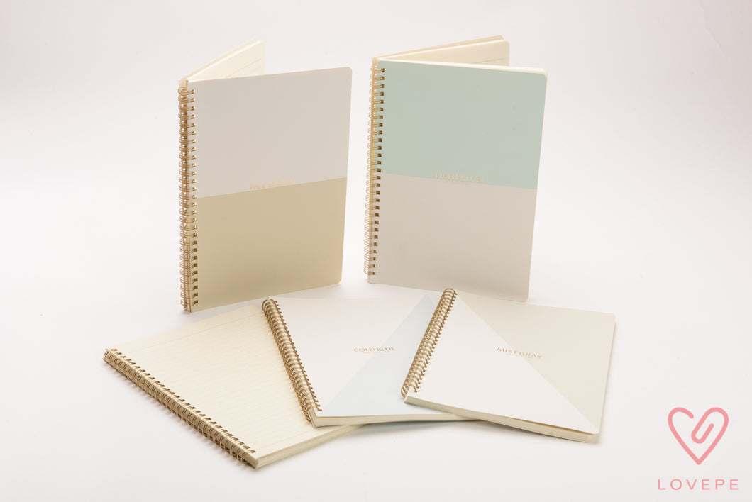 Cuaderno pastel