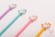 Cargar imagen en el visor de la galería, Lapicera unicornio pestañas
